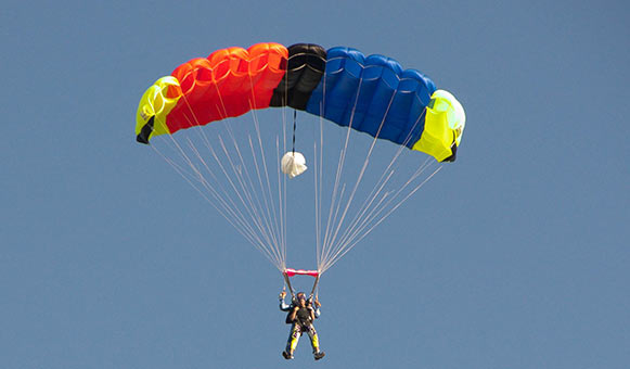 Parachuting insurance, onlinetravelcover.com
